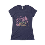 Triblend Short Sleeve Tee - Beauty The Beach