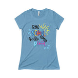 Triblend Short Sleeve Tee - Bye School Hello Pool