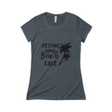 Triblend Short Sleeve Tee - Resting Beach Face