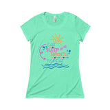 Triblend Short Sleeve Tee - Eat Sleep Beach Repeat