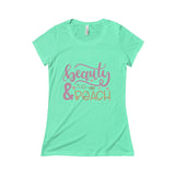 Triblend Short Sleeve Tee - Beauty The Beach