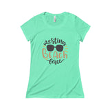 Triblend Short Sleeve Tee - Resting Beach Face