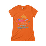 Triblend Short Sleeve Tee - Eat Sleep Beach Repeat