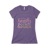 Triblend Short Sleeve Tee - Beauty The Beach