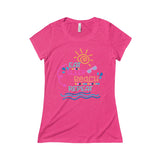 Triblend Short Sleeve Tee - Eat Sleep Beach Repeat