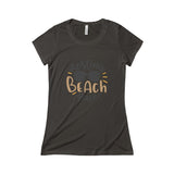 Triblend Short Sleeve Tee - Resting Beach Face