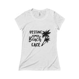 Triblend Short Sleeve Tee - Resting Beach Face