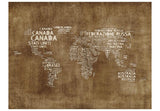 Wallpaper - Antique Italian map