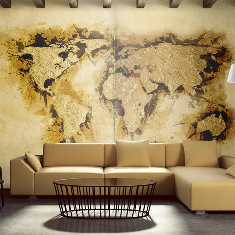 Wallpaper - Gold-diggers' map of the World