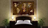 Decorative Pinboard - Golden Land [Cork Map]