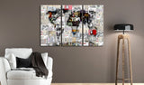 Decorative Pinboard - Modern World's Map [Cork Map]