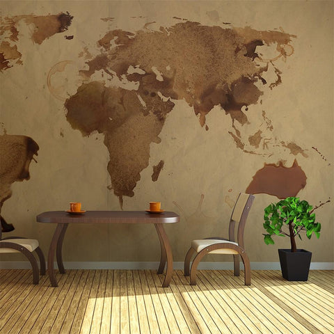 Wallpaper - Tea map of the World