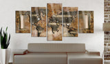 Acrylic Print - Steel Map [Glass]