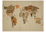 Wallpaper - Indiana Jones - map of adventures
