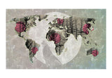 Wallpaper - Map of the World - Howling to the moon