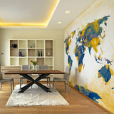 Wallpaper - Map of the World - Sun and sky