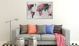 Decorative Pinboard - The French Connection (FR) [Cork Map]