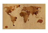 Wallpaper - Tea map of the World