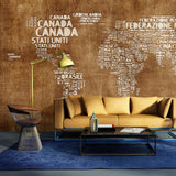 Wallpaper - Antique Italian map