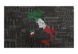 Wallpaper - Text map of Italy