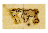 Wallpaper - Gold-diggers' map of the World