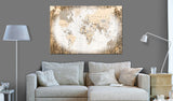 Decorative Pinboard - Enclave of the World [Cork Map]
