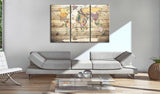 Decorative Pinboard - Map of Dreams [Cork Map]