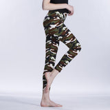 Leggings High Elastic Skinny Camouflage