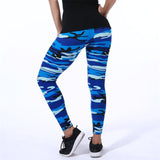 Leggings High Elastic Skinny Camouflage