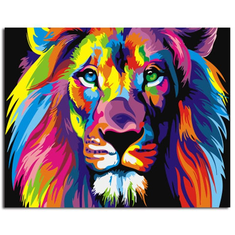 Lion Painting DIY