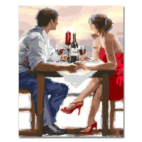 Romantic Dating Painting DIY