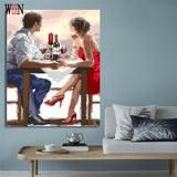 Romantic Dating Painting DIY