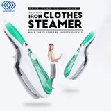 Vertical Steam Iron White Green