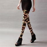 Leggings High Elastic Skinny Camouflage