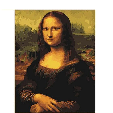 Mona Lisa Painting DIY