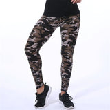 Leggings High Elastic Skinny Camouflage