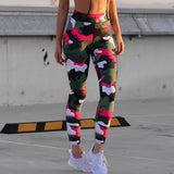 Workout Fitness Camouflage Leggings