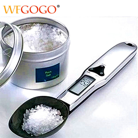 Portable LCD Digital Kitchen Scale Measuring Spoon