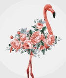 Digital DIY Painting Flamingo