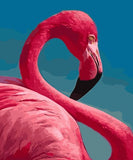 Digital DIY Painting Flamingo