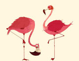 Digital DIY Painting Flamingo