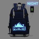 Fortnite Battle Royale Backpack With USB Charging