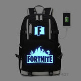 Fortnite Battle Royale Backpack With USB Charging