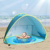 Baby Beach Tent UV-Protecting Sunshelter With a Pool