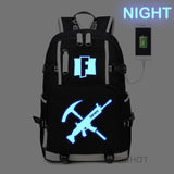 Fortnite Battle Royale Backpack With USB Charging
