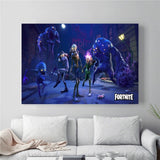 Fortnite 3D Battle Royale Game Canvas Art No Frame