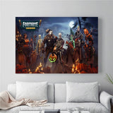 Fortnite 3D Battle Royale Game Canvas Art No Frame