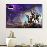 Fortnite 3D Battle Royale Game Canvas Art No Frame