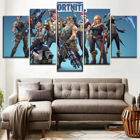 Wall Art Canvas Painting Fortnite