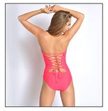 New One-piece Mesh Swimwear